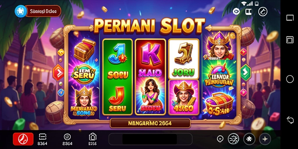 Screenshot gameplay 8364 yang menarik dan penuh warna.