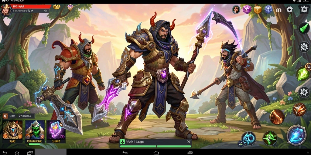 Tangkapan layar menampilkan aksi pertempuran dalam dunia ARPG yang dinamis.
