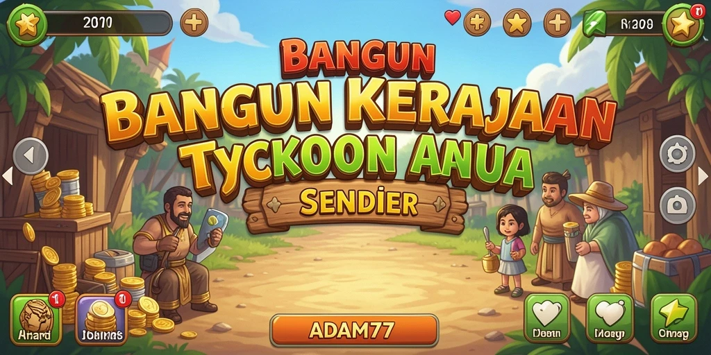 Tampilan gameplay ADAM77 yang menarik dan mengasyikkan.