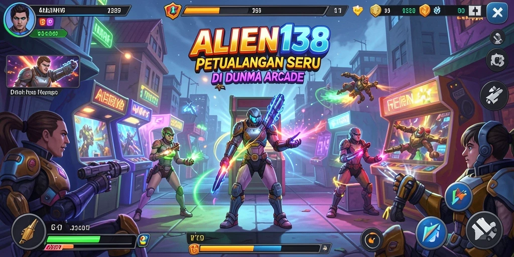 Screenshot gameplay <strong>ALIEN138</strong> yang menunjukkan aksi seru di dunia arcade.