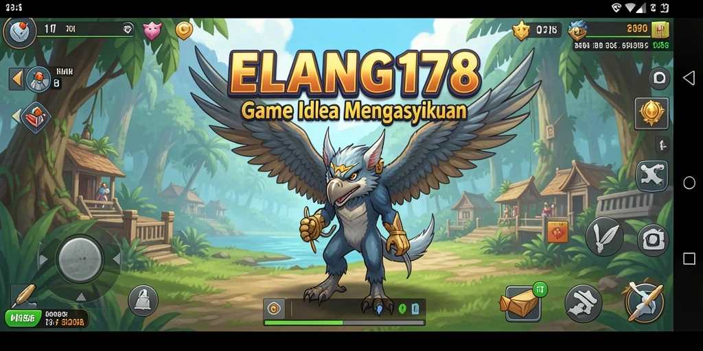 Tampilan screenshot ELANG178 dengan gameplay Idle yang menawan.