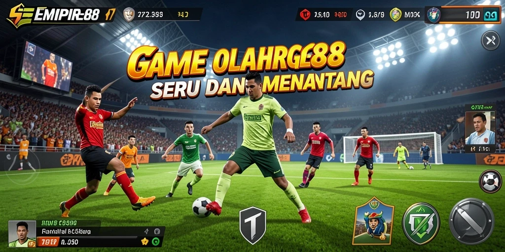 Screenshot EMPIRE88 menunjukkan gameplay mendebarkan dalam pertandingan olahraga.