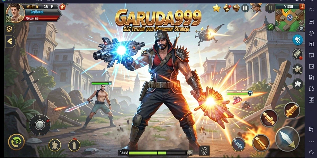 Tampilan gameplay GARUDA999 dengan aksi strategi yang mendebarkan.
