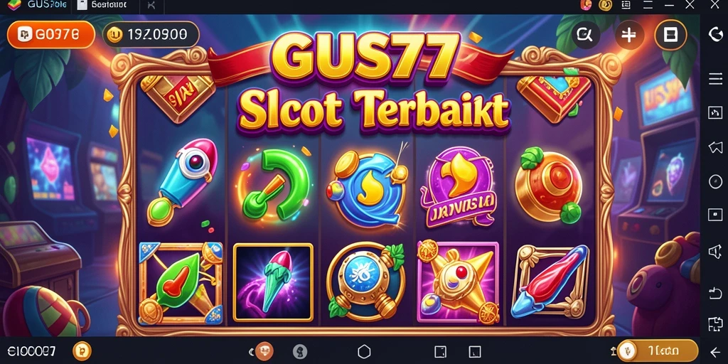 Tampilan gameplay menarik dari permainan slot GUS77.