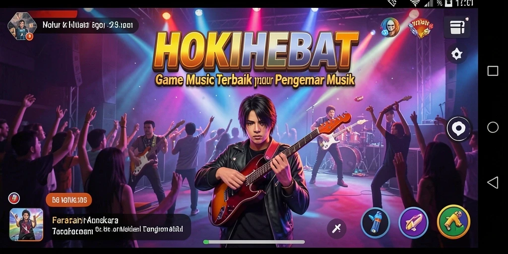 Tampilan gameplay HOKIHEBAT yang seru dan interaktif.