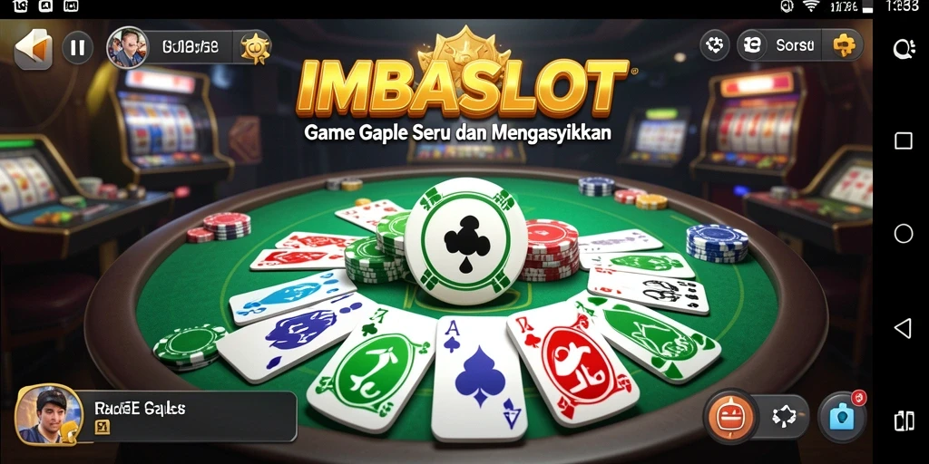 Tampilan gameplay seru di IMBASLOT dengan teman-teman.