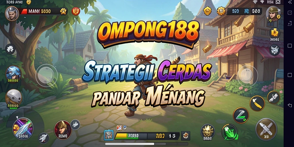 Tampilan gameplay OMPONG188 yang menarik dan strategis.