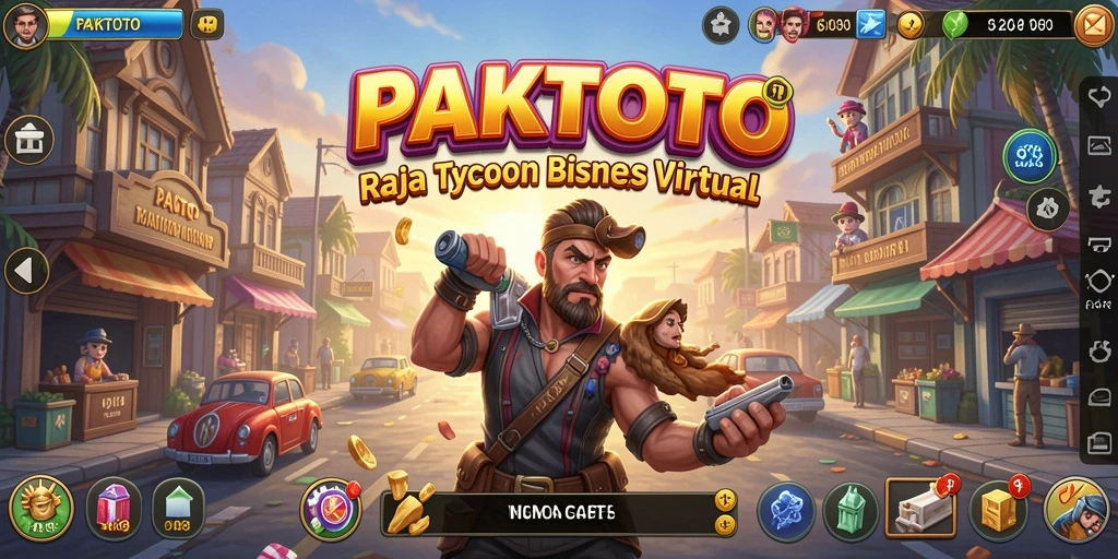 Tampilan menarik dari gameplay PAKTOTO yang menggambarkan aktivitas Tycoon.