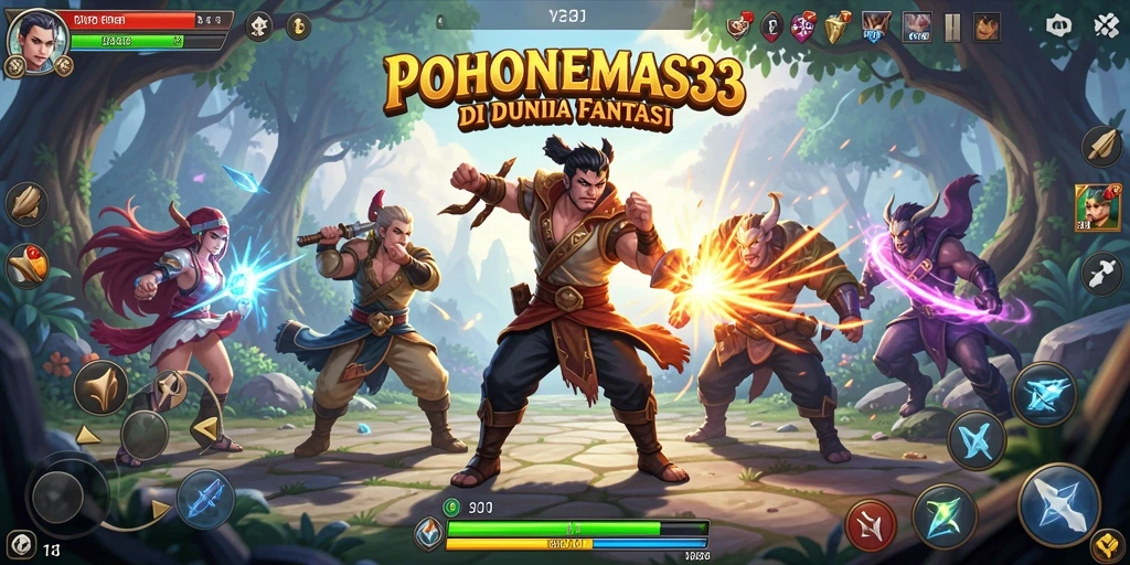 Tampilan seru aksi pertarungan di Pohonemas33.
