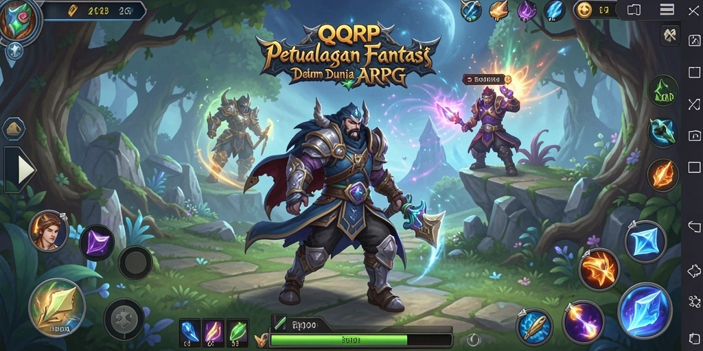 Tampilkan aksi seru dalam pertempuran ARPG.
